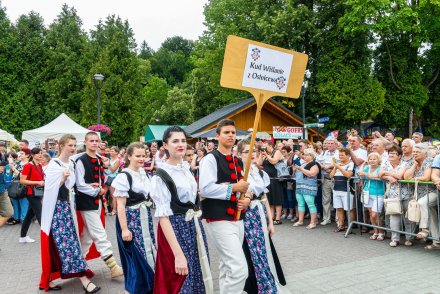 Korowód 56.Tygodnia Kultury Beskidzkie